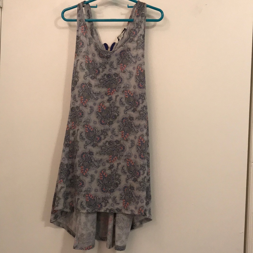 High-low tank top